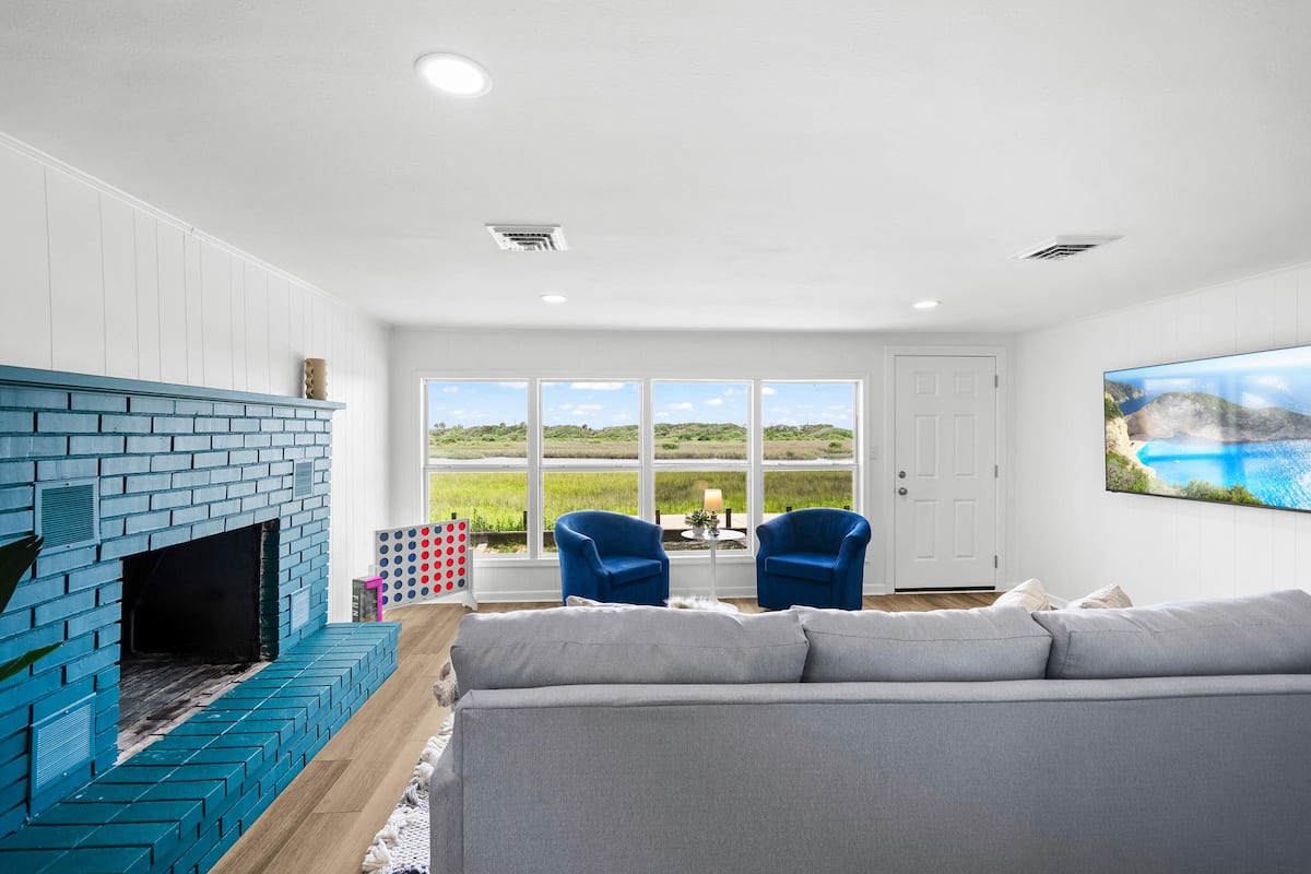 Waterfront Serenity living room